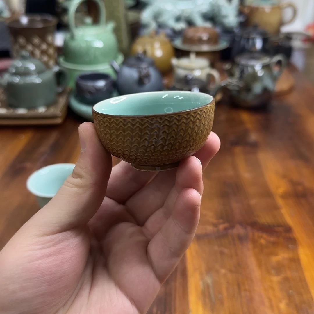 小仲龙泉青瓷微瑕3728