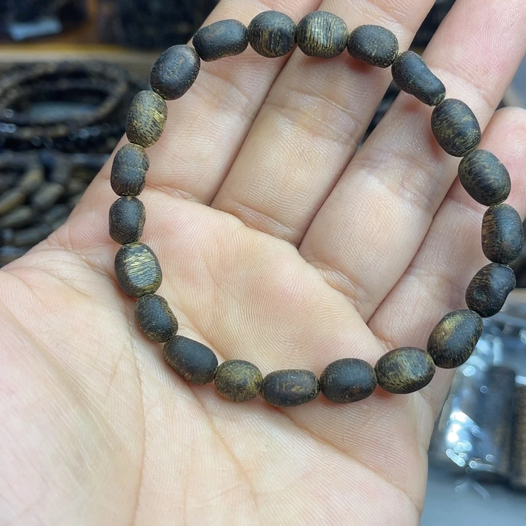 沉香沉香碎屑奇楠留疤沉水级单圈