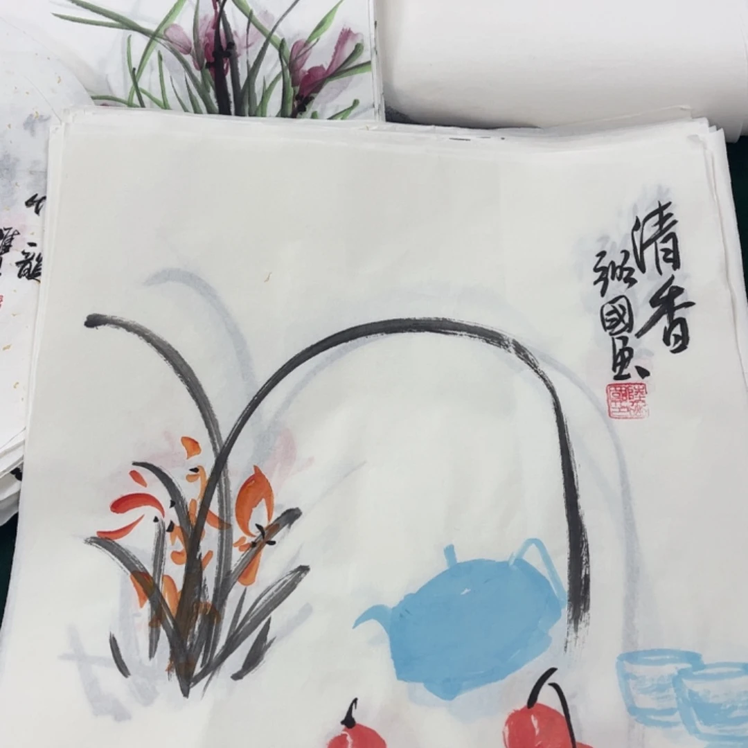 国画宣纸国画纯手绘作品