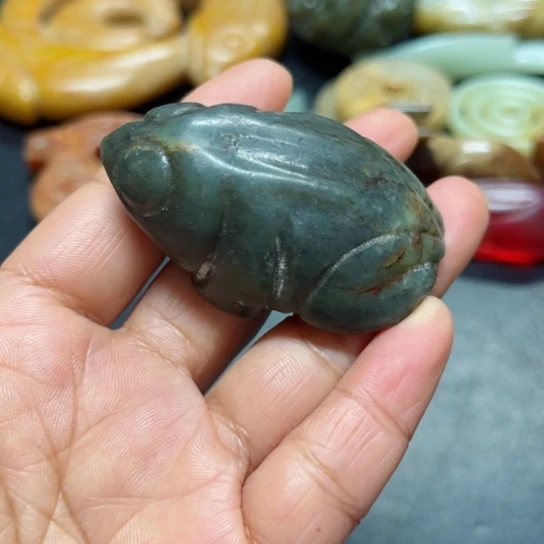 吊坠白玉菩提把件