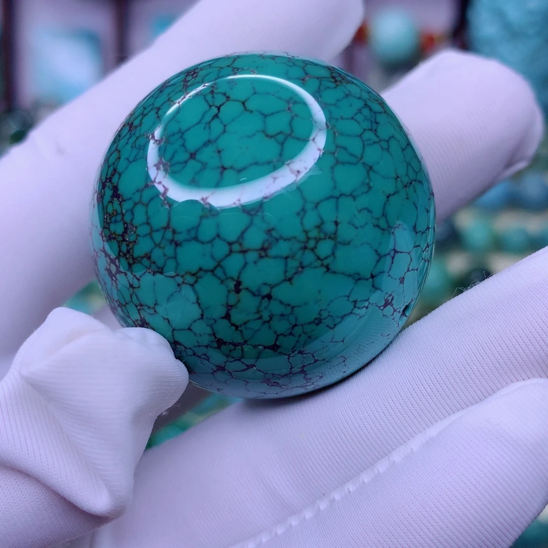 一***你绿松石未镶嵌颈饰