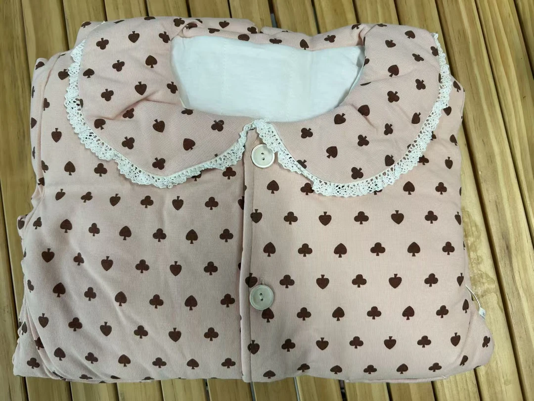 儿童粉底咖桃恒温家居套