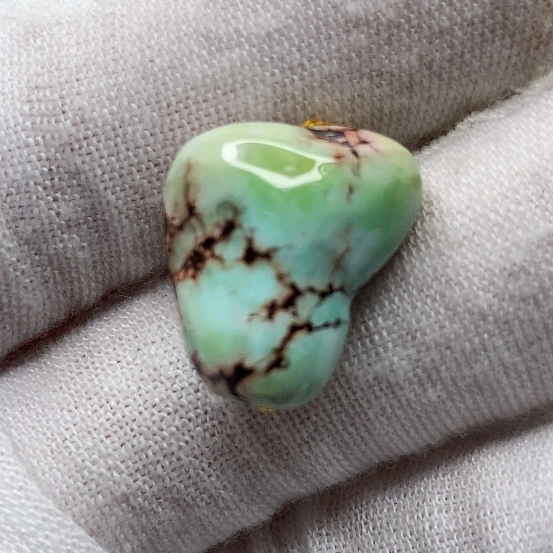 绿松石未镶嵌天然原矿地大质检