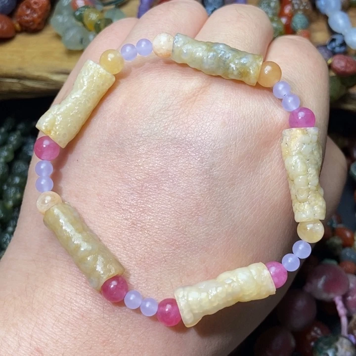 玛瑙/玉髓合金手链