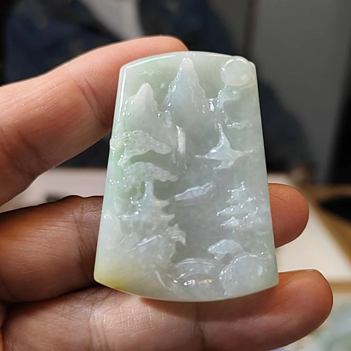翡翠吊坠(不含链)未镶嵌用****5