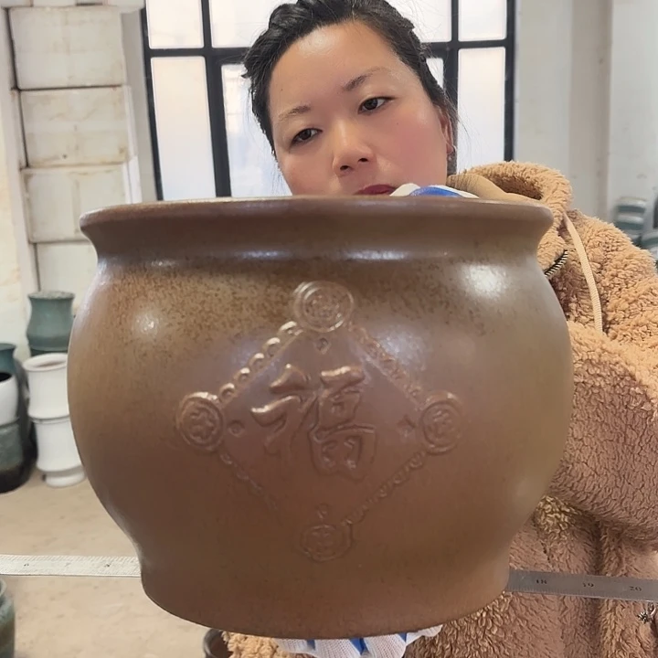 正品高21口25花盆