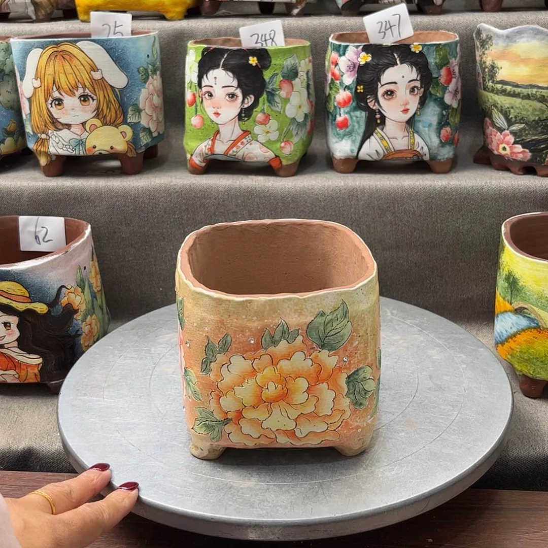 紫砂花盆微瑕福利