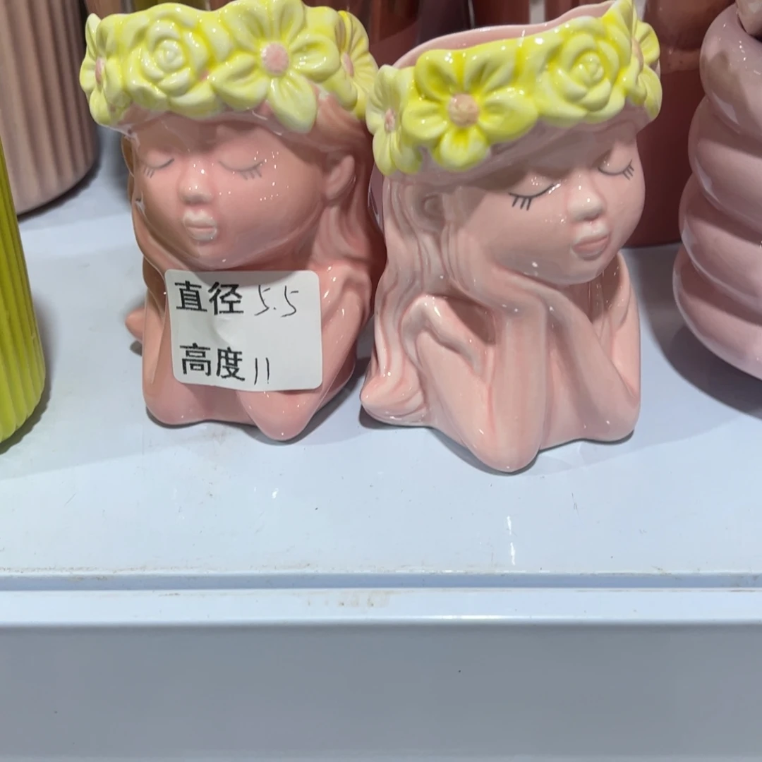 有孔陶瓷花盆，满10米包邮发货