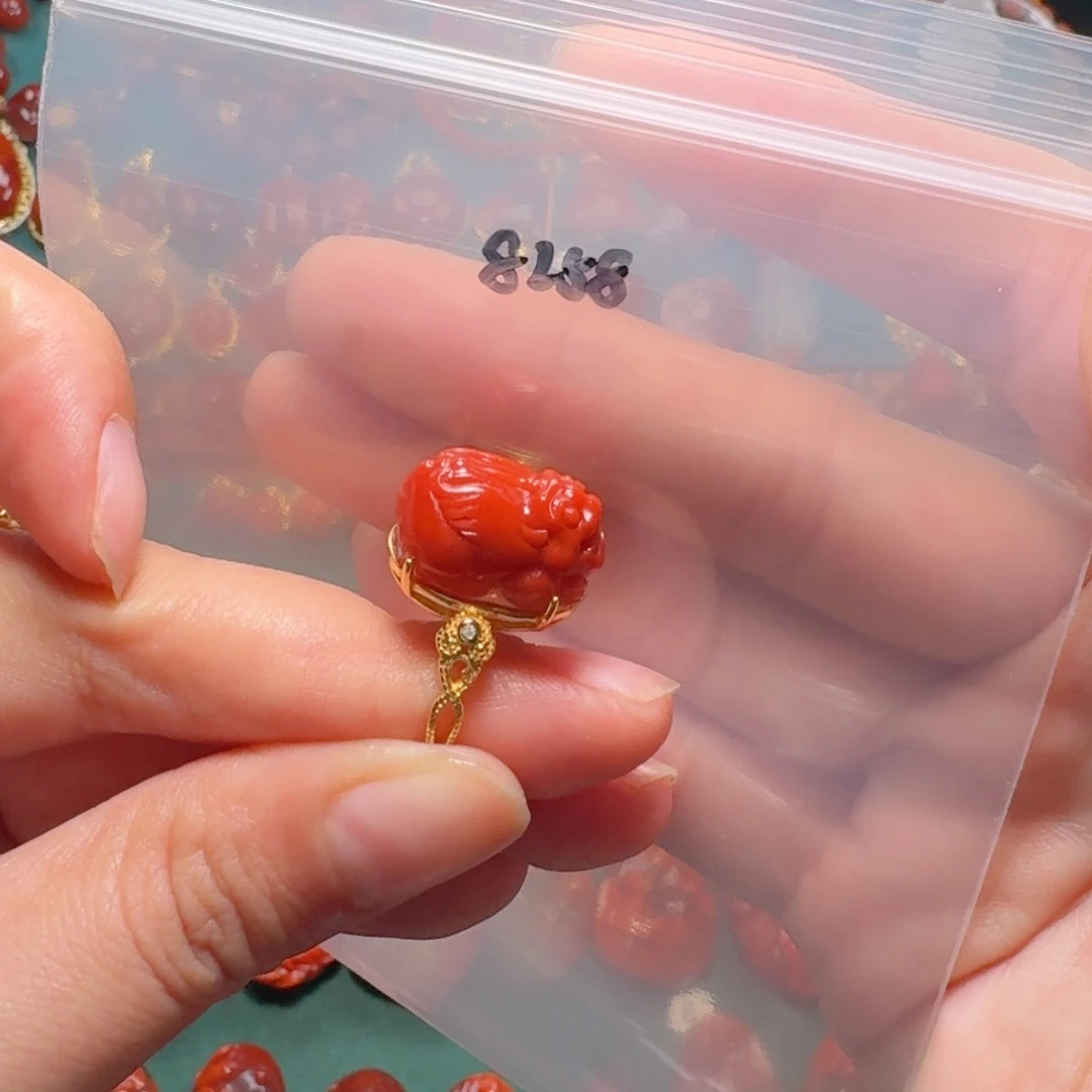 南红玛瑙南红银S925镶嵌