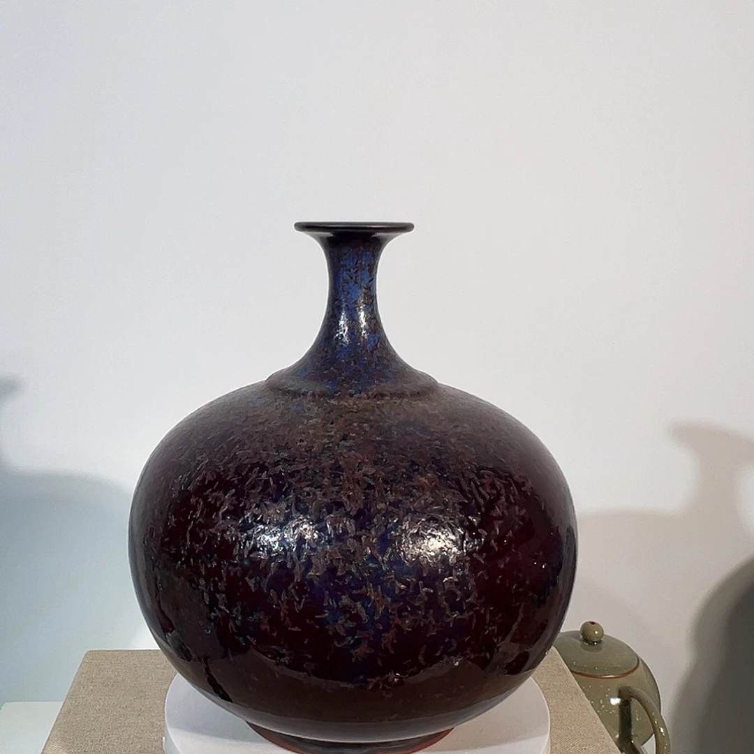 万***青传统钧瓷工艺品在民间流传