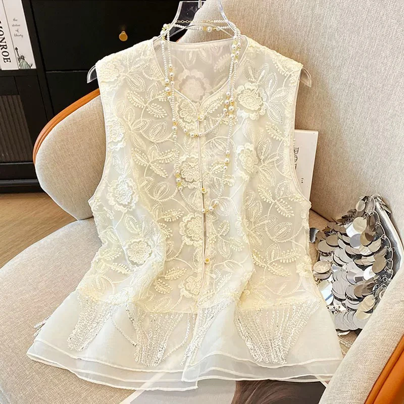 【福利马甲】200-249中国风夏季显瘦气质马甲