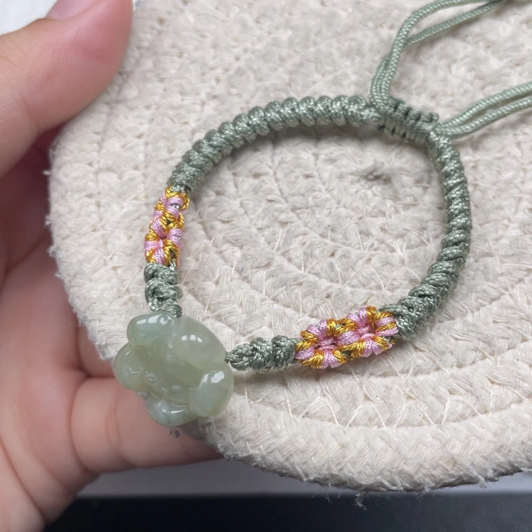 翡翠未镶嵌颈饰天然A货缅甸翡翠