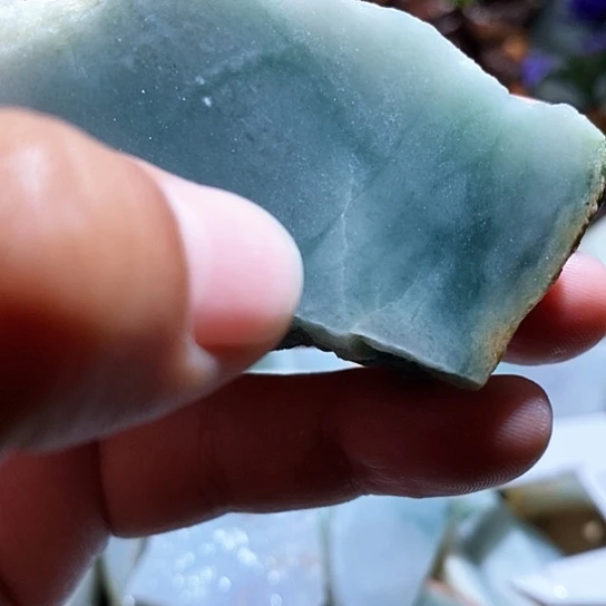 散珠翡翠边角料272