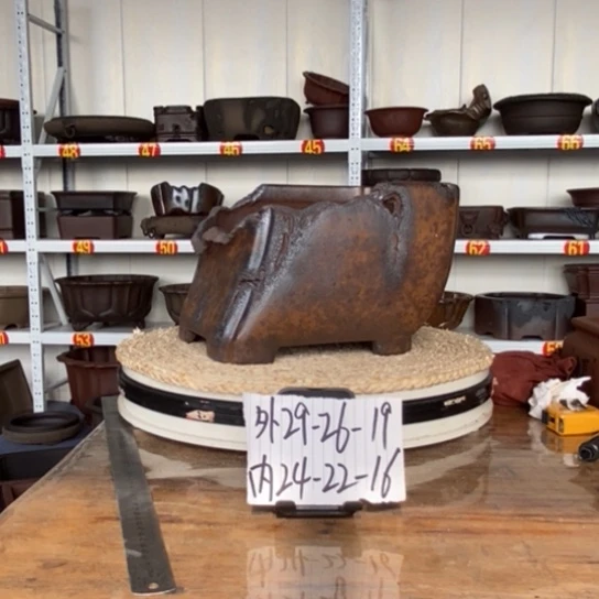 花盆紫砂宜兴紫砂花盆产地直销