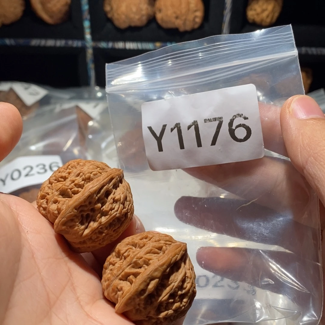 文玩核桃吊坠35全品原装老款密纹