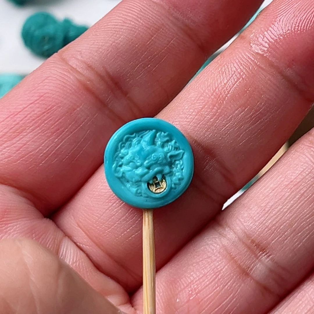 绿松石未镶嵌配饰