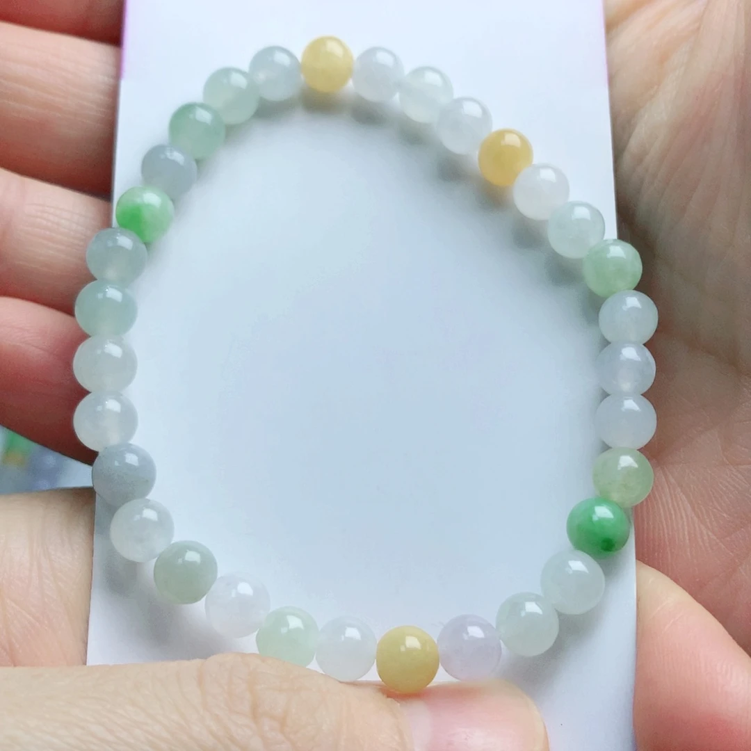 翡翠手链未镶嵌珠串