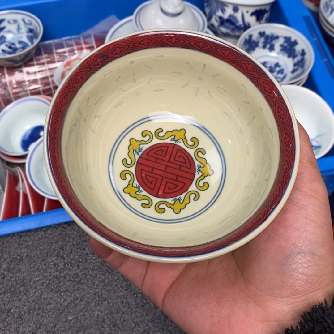 景德镇当代工艺品口13饭碗