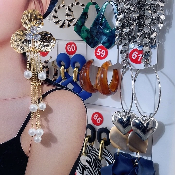 无非金属铁合金合金饰品耳饰18