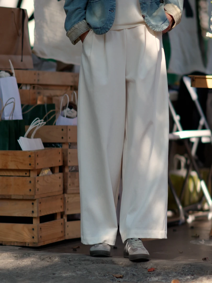 【沐彩&平肚神器裤&可机洗&穿到35℃】长98 休闲裤 22539