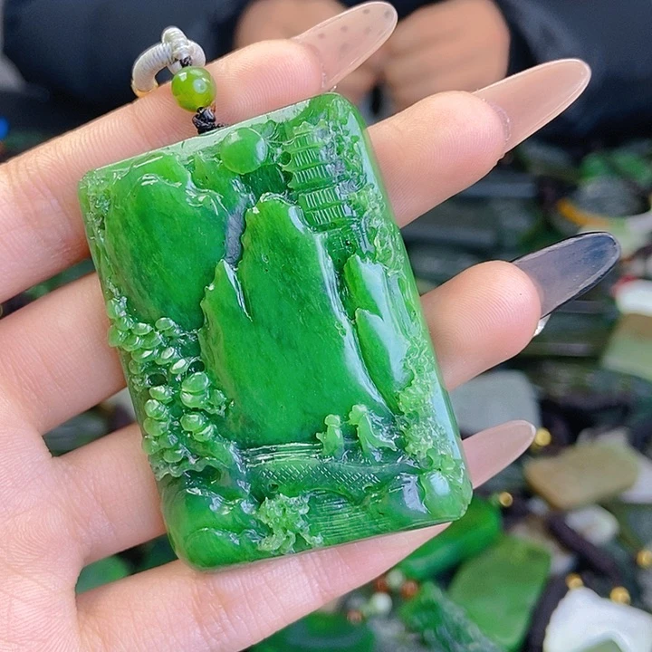 颈饰未镶嵌和田玉