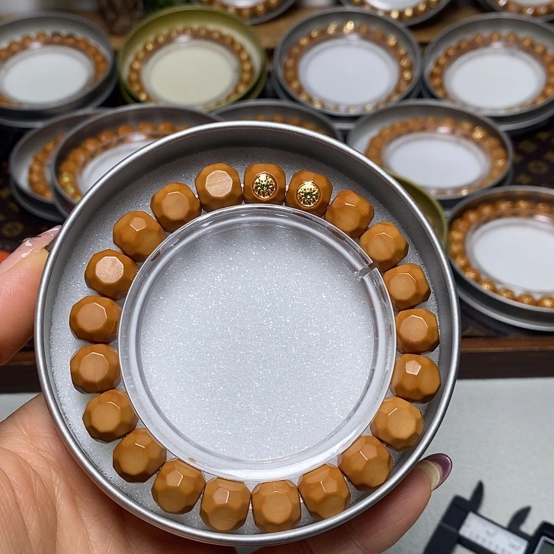 猴头核桃手串315号10左右双标星耀六方全品