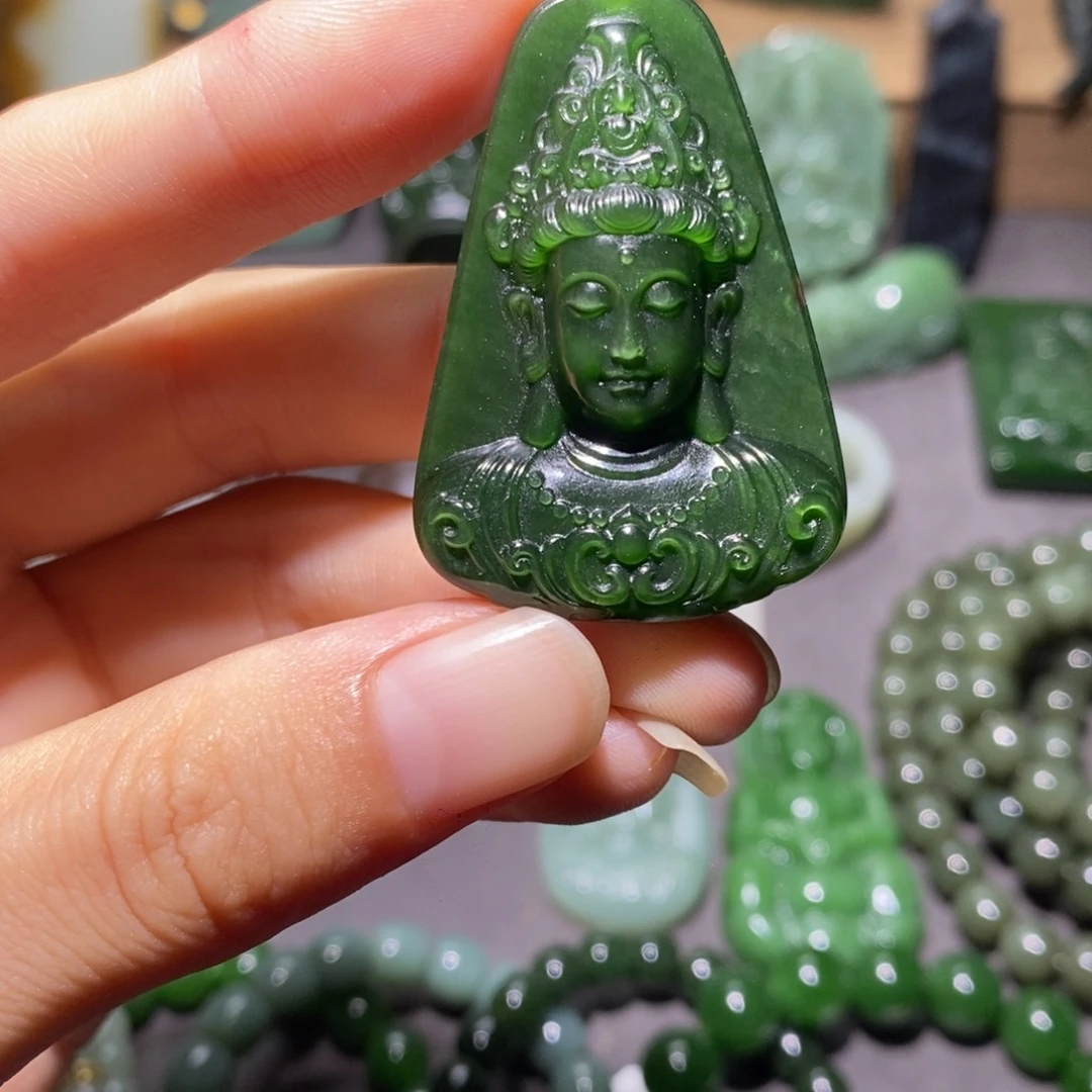 未镶嵌和田玉挂件