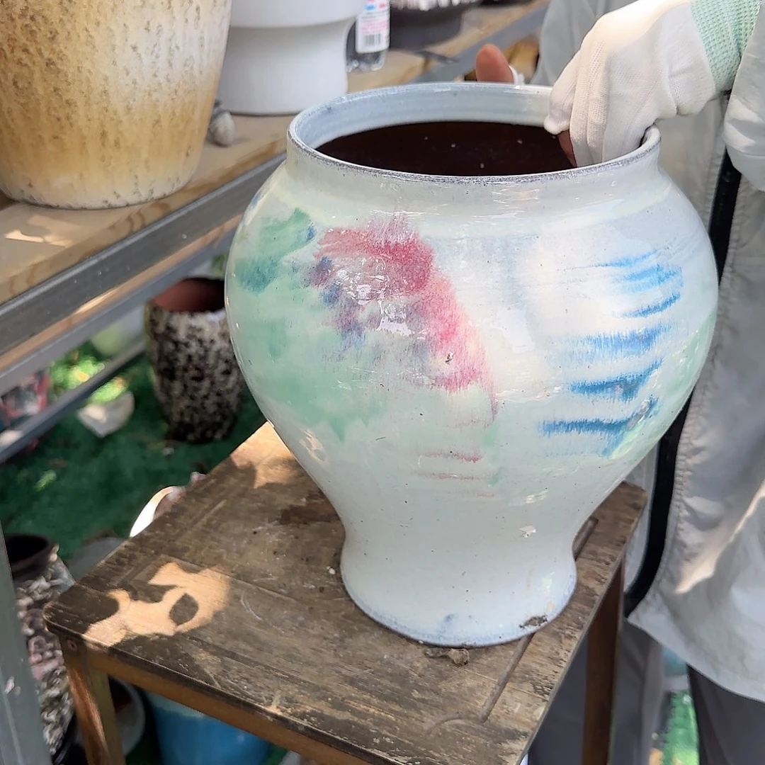 紫砂花盆王嫂花盆直播0617-339高28口19