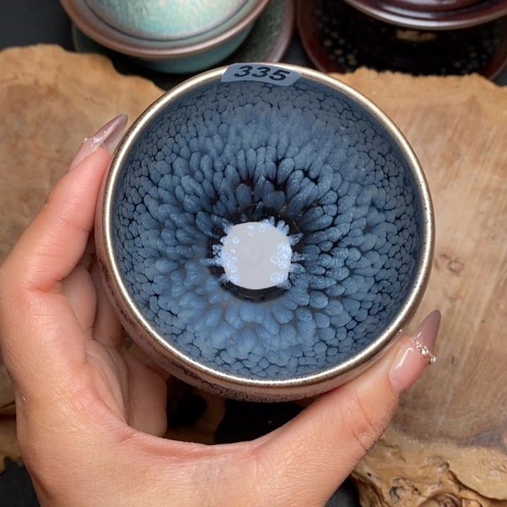 茶盏建窑建盏主人杯335微瑕