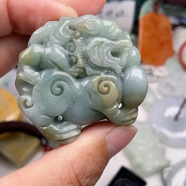 未镶嵌挂件翡翠翡翠