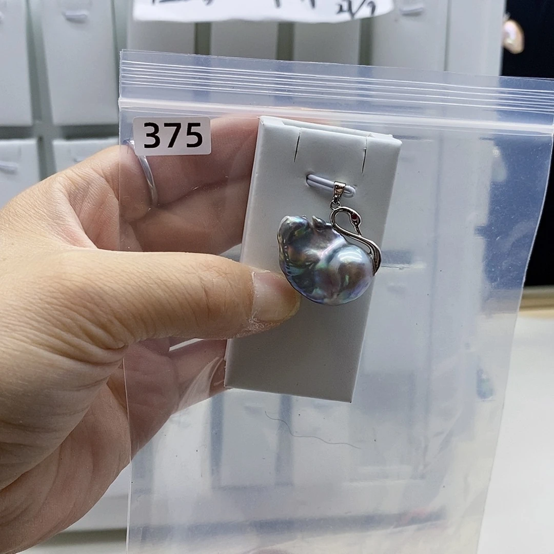 颈饰合金淡水珍珠