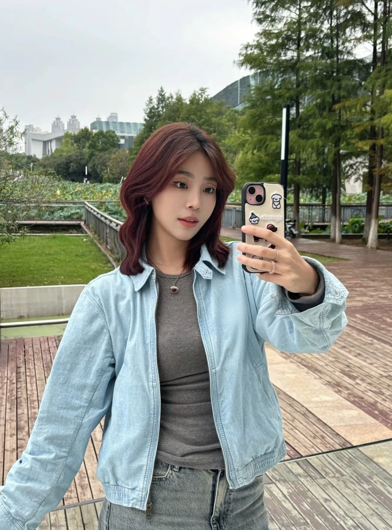 BSYPIN/伯尚优品老钱风短款夹克外套简约纯亚麻时尚百搭通勤25071