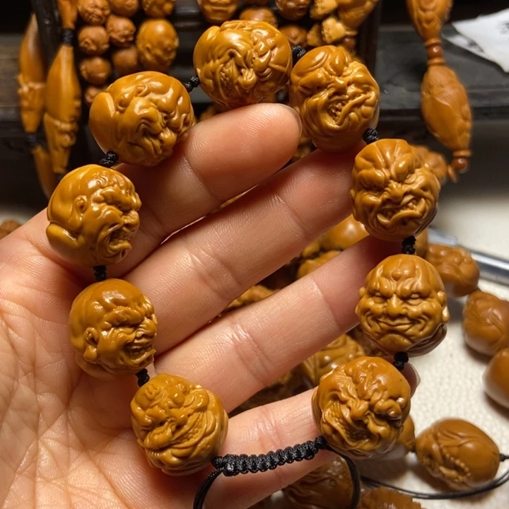 【闪购商品】橄榄核手串/手链肌肉恶僧1.9