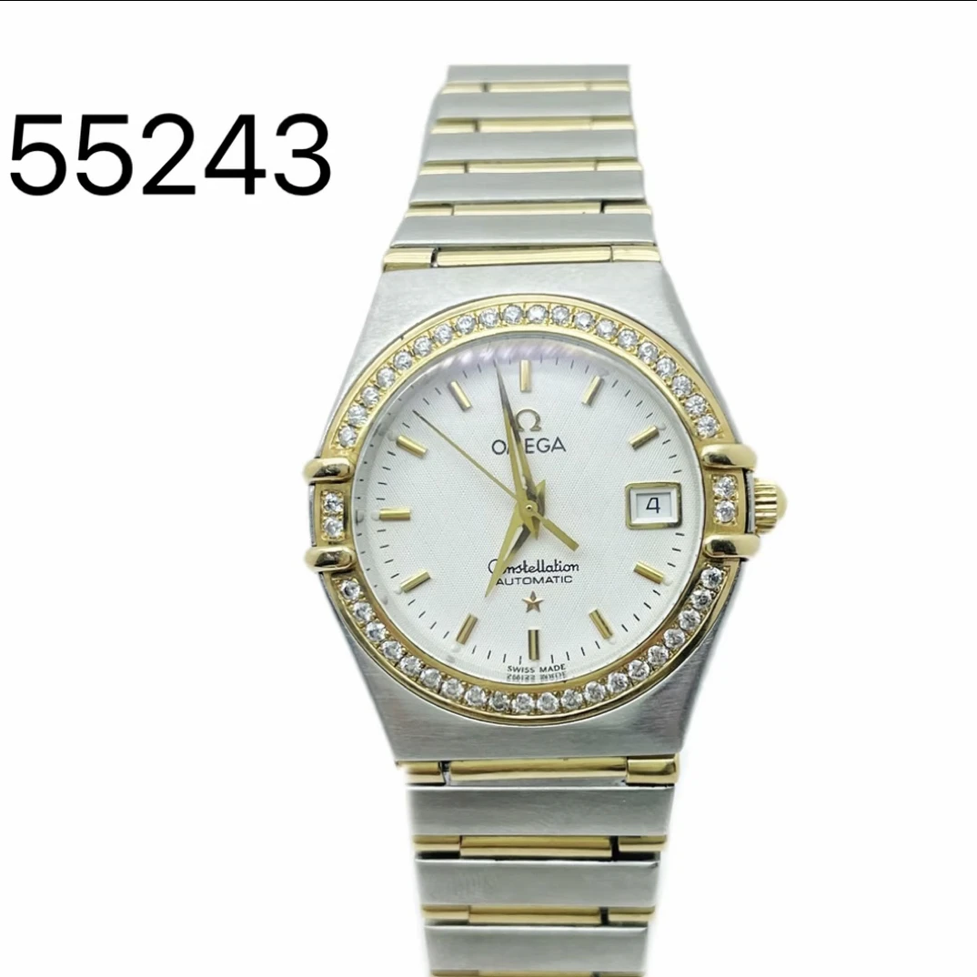 95新 Omega/欧米茄 55243/星座系列/自动机械腕表/35.5盘/后钻盘