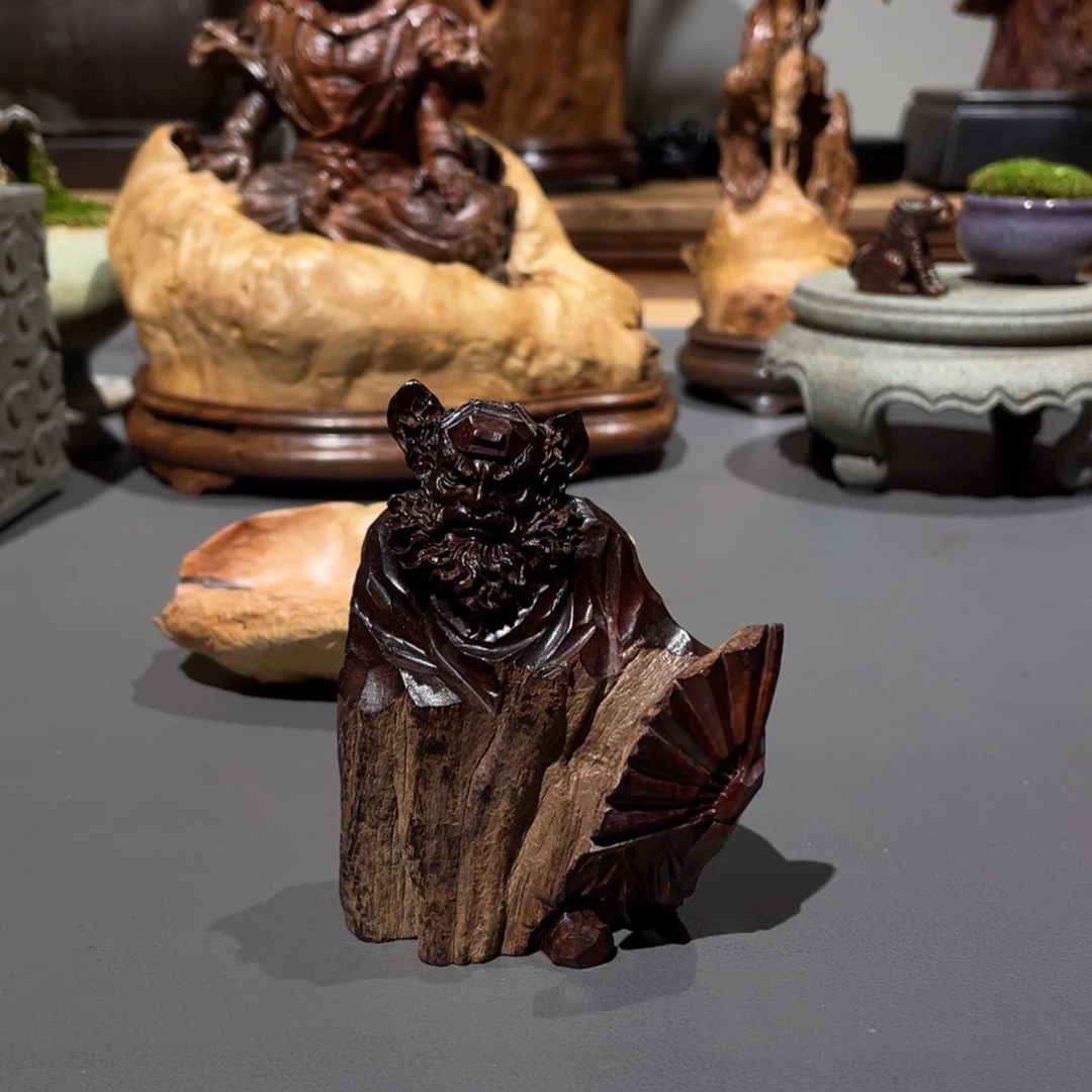 檀香紫檀（小叶紫檀）?*?木雕工艺品摆件