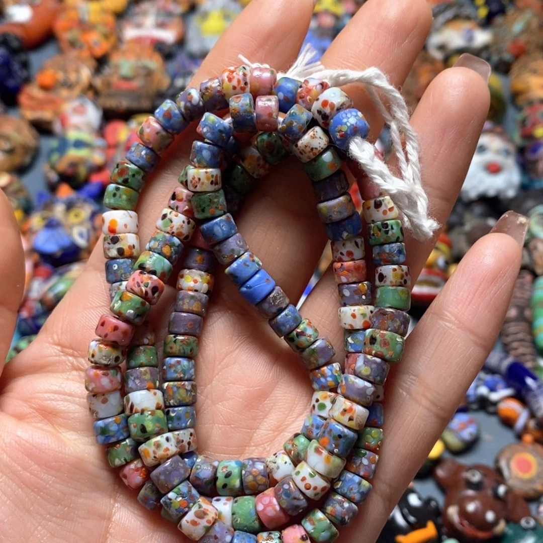 琉璃颈饰印度尼西亚链子