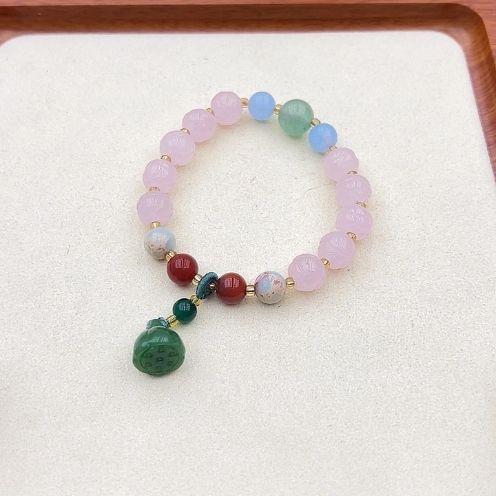 玛瑙未镶嵌手饰手串008