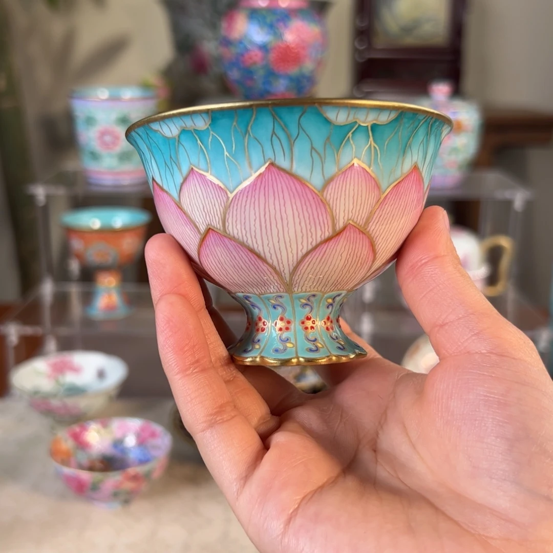 纯手工手绘 高端茶器