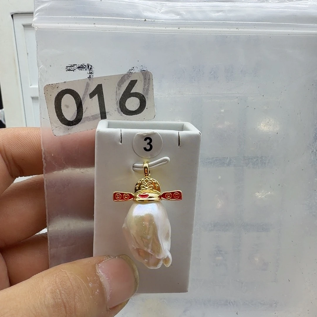 颈饰淡水珍珠合金