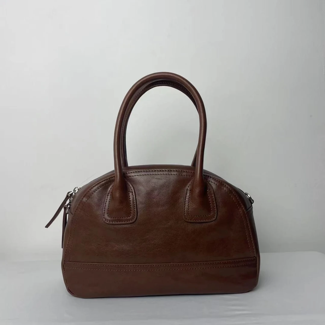 H1122咖啡色【清货微瑕】新款时尚轻奢百搭气质女包