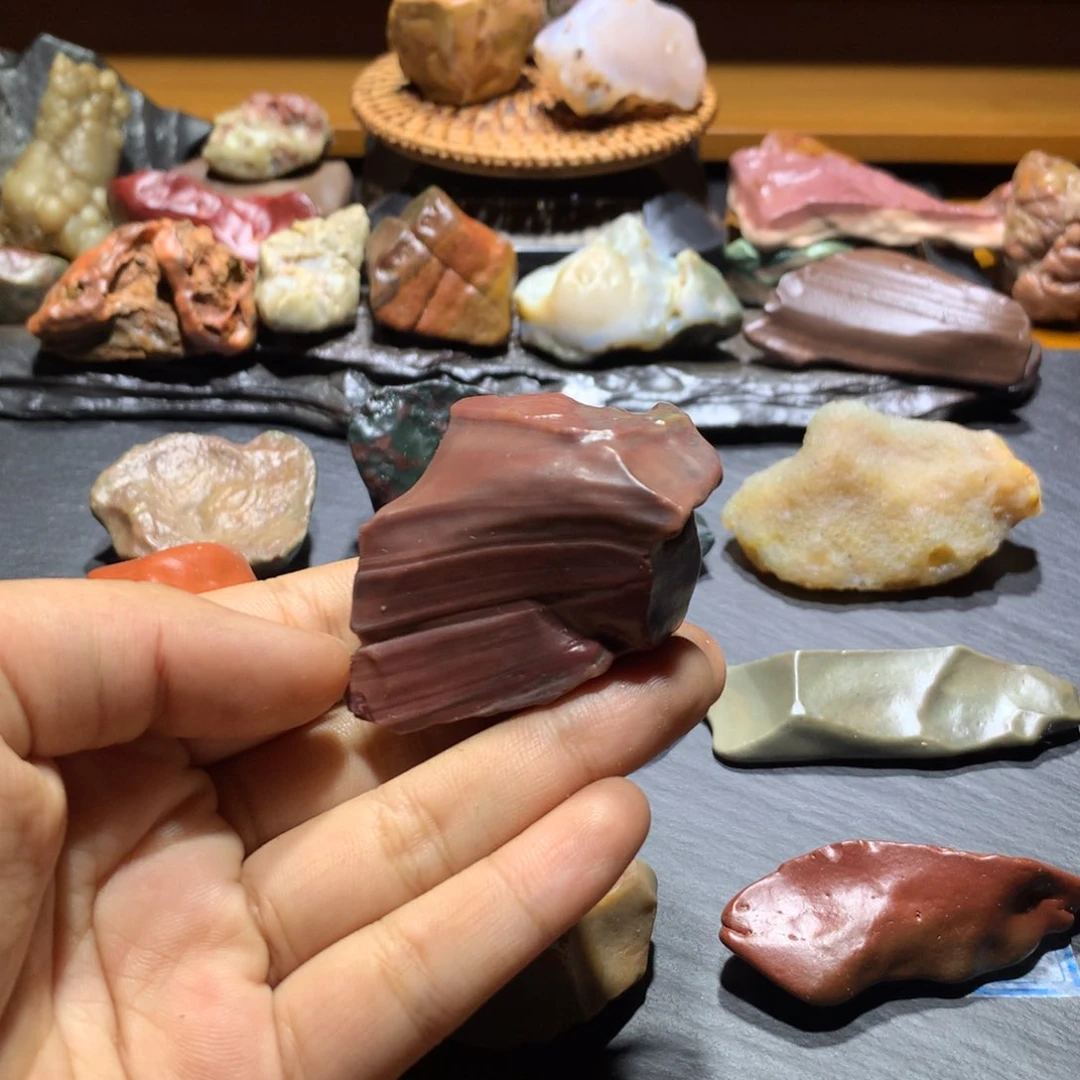 未镶嵌玛瑙/玉髓珠宝奇石