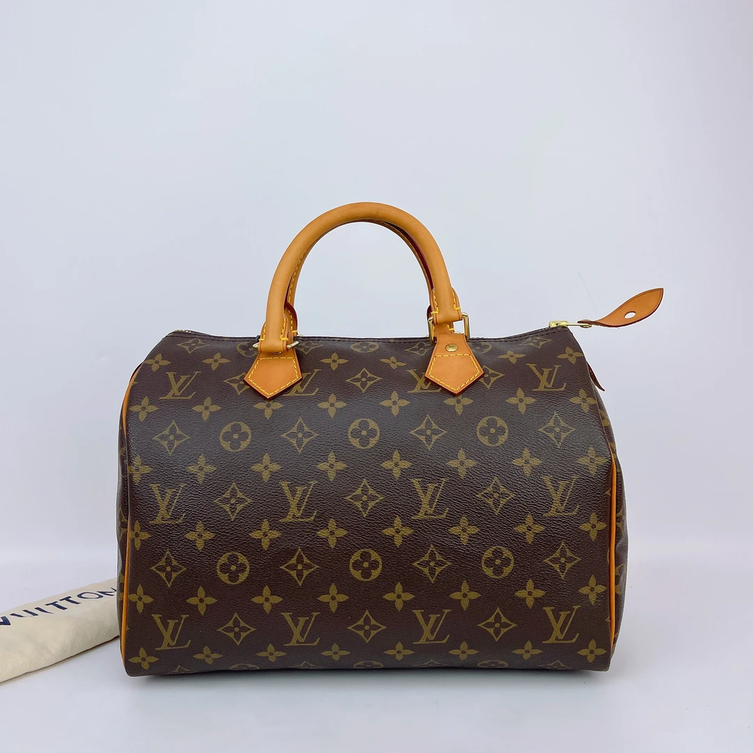 95新 LouisVuitton/路易威登 LV 棕色老花sp30 F598