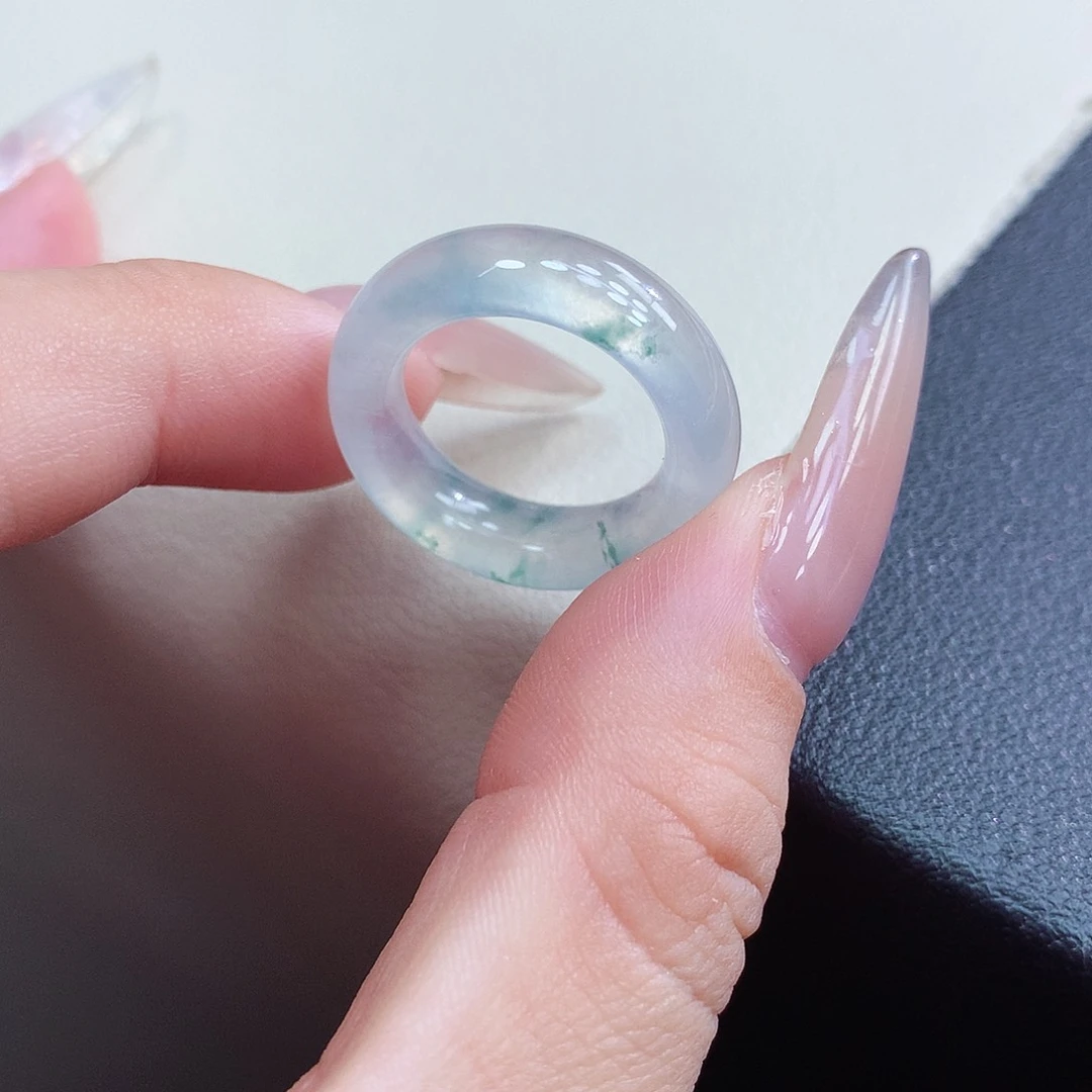 未镶嵌戒指翡翠10号