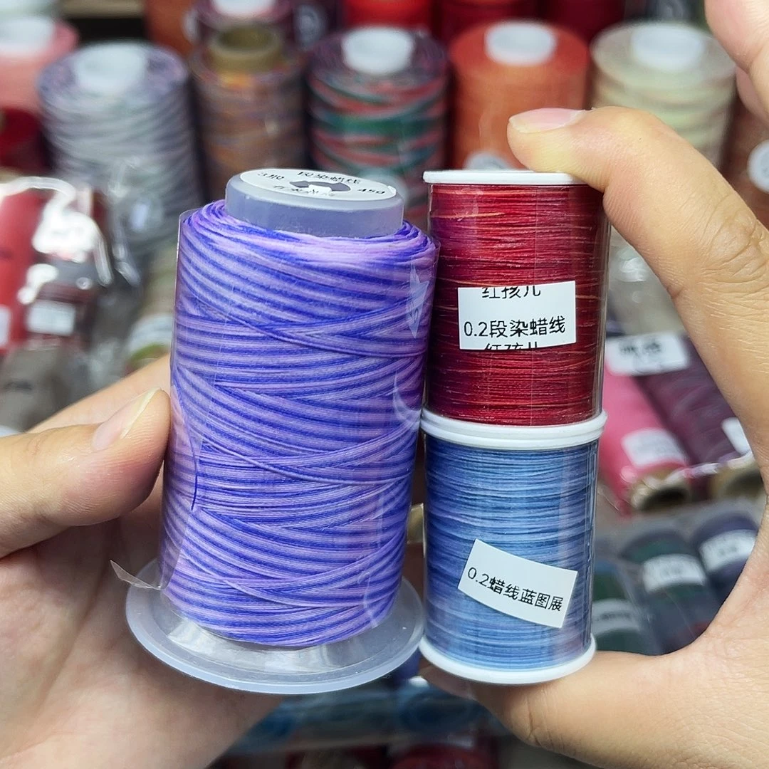 孤品3股段染蜡线 3色