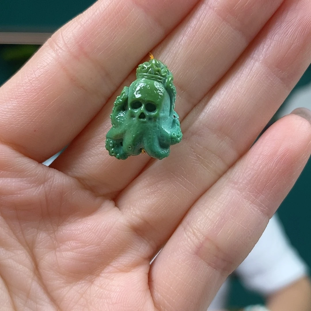 未镶嵌绿松石珠宝奇石