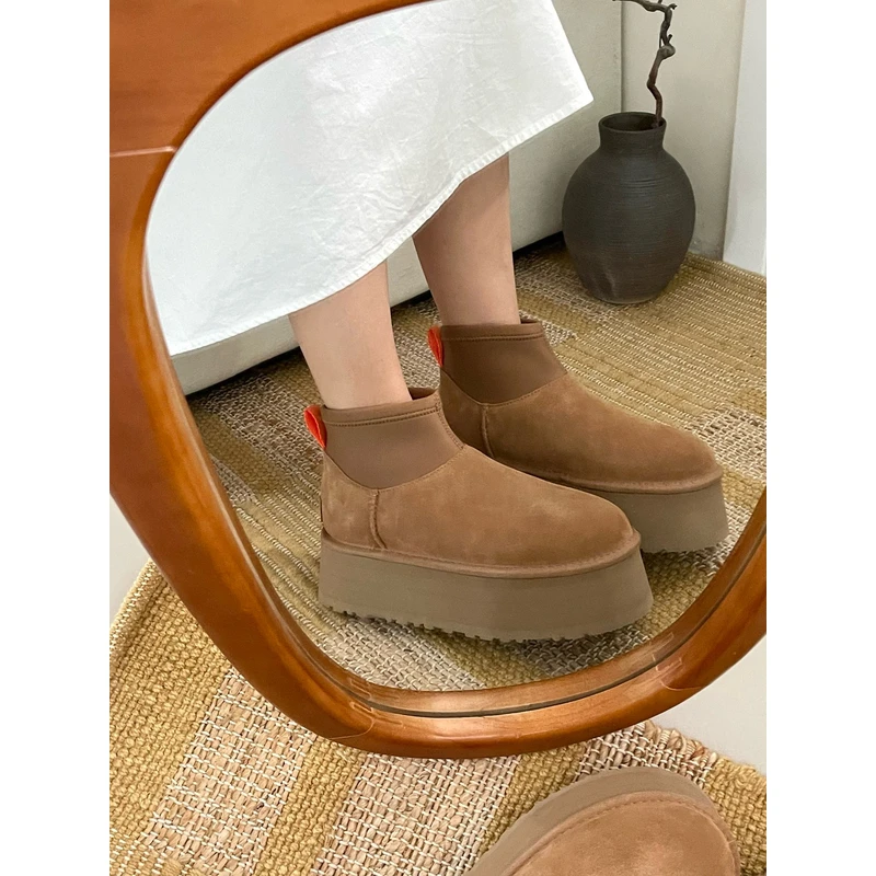 （迪普弹力靴）时尚雪地靴—wwt