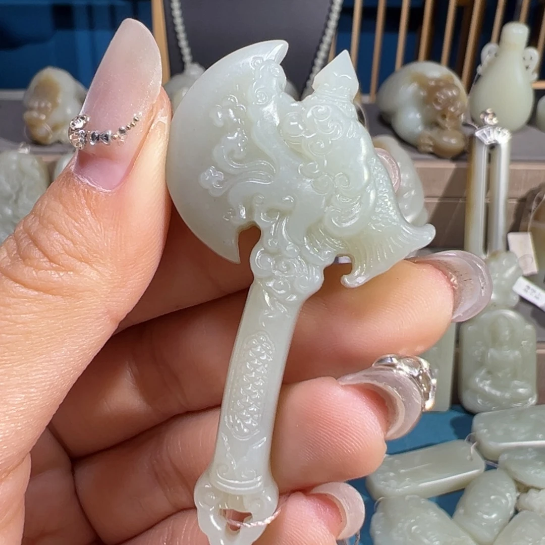 和田玉（糖玉）未镶嵌颈饰