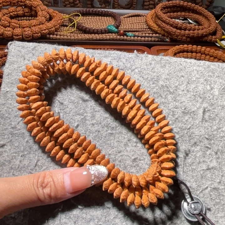 手串金刚菩提金叶菩提长串200多颗