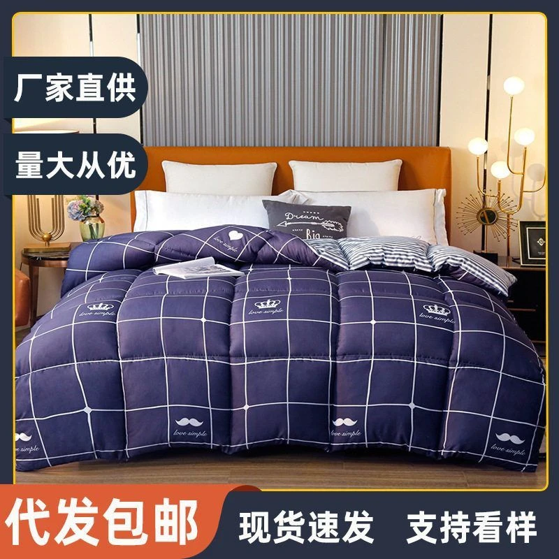 冬加厚单人被棉被被学生宿舍被厂家芯空调被保暖被子太空批发春