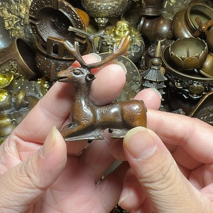 铜器摆件收收藏藏